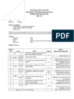 San Diego State University Department of Mechanical Engineering Thermodynamics (I) ME 350