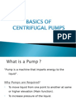 Basics of Centrifugal Pumps