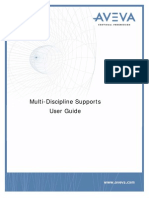 Multi-Discipline Supports User Guide