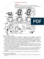 Projetos Capacímetros - Digitais e Analógicos