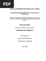 Tesis HACCP Pastas Secas PDF