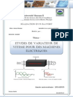 Rapport Variateur de Vitesse EEAII5