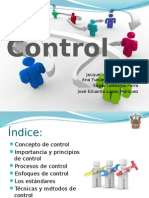 Control Como Parte Del Proceso Administrativo