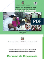 Guía de Actuación Personal de Enfermeria en La UNAP