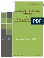 Excel Journal of Engineering Technology & Manaement Science