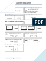 Formulario Geometría Analítica Básico