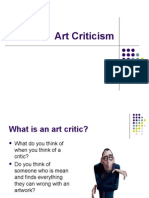 Art Criticism