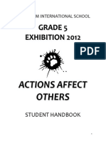 Exhibition Student Handbook Acs England