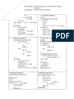 Assignment (Func&amp Aarays