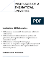 The Constructs of A Mathematical Universe