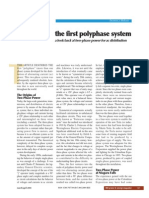 The First Polyphase System