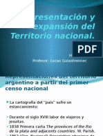 Representación y Expansión Del Territorio Nacional