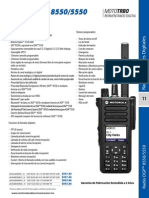 Datasheet MOTOROLA DGP8550 PDF