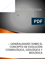 Evolucion Cosmologica, Geologica y Biologica