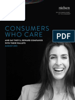 Nielsen Global Report Consumers Who Care August 2013