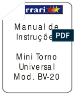 Torno Universal BV-20 PDF