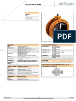 EUROVALVE Valvula Borboleta Com Flanges Iso5752 Concentric A Serie Evfs