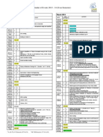 Calendar of Events 2013 - 14 (Even Semester) : Jan - Feb 2014 March 2014