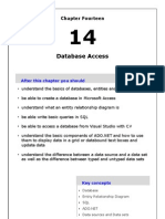 Be Sharp With C# (Chapter 14, Database Access)