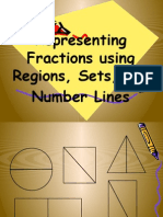 Representing Fractions Using Regions, Sets, and Number Lines