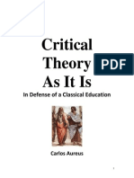 Carlos Aureus - Critical Theory