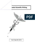 Successful Scientific Writing: Paul Z. Siegel, M.D., M.P.H