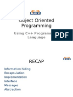 Object Oriented Programming: Using C++ Programming Language