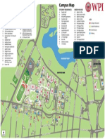 WPI Campus Map 