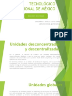 Unidades Desconcentradas y Descentralizadas