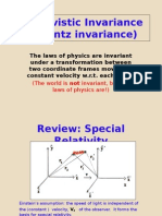 Lorentz Transformation