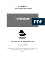 Toxicology Notes