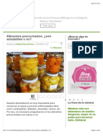 Alimentos Precocinados: ¿Son Saludables o No?