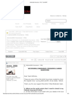 Automobile Insurance - FAQ - Team-BHP