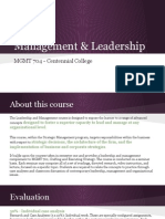 MGMT and Leadership 704-2