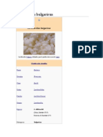 Lactobacillus Bulgaricus