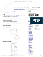 UML Diagrams For Internet Banking System - CS1403-CASE Tools Lab PDF