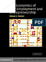 Parker S.C. - The Economics of Self-Employment and Entrepreneurship (2004)