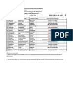 Med Tech 03-2015 Room Assignment