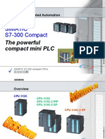 Simatic S7-300 Compact: The Powerful Compact Mini PLC