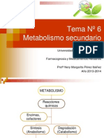 Metabolismo Secundario