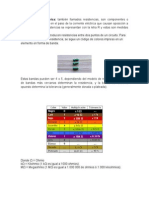 Preinfome Resistores de Cerámica