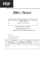 Especificacion Tecnica - Termofusion