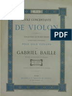 De Violon: Gabriel Baille