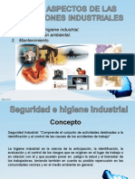 Otros Aspectos de Las Operaciones Industriales