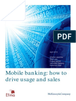 Mobile Banking How To Drive Usage and Sales