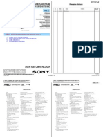 Sony DCR-SX33E Service Manual