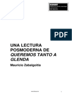 Una Lectura Posmoderna de Queremos Tanto A Glenda