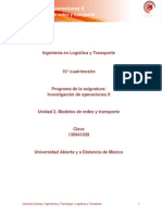 Unidad 2. Modelos de Redes y Transporte PDF