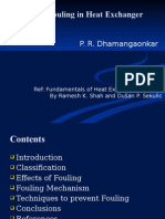 Fouling in Heat Exchangers - PRD