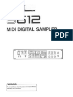 Akai S612 Owners Manual